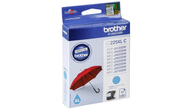 Brother LC 225 XL niebieski