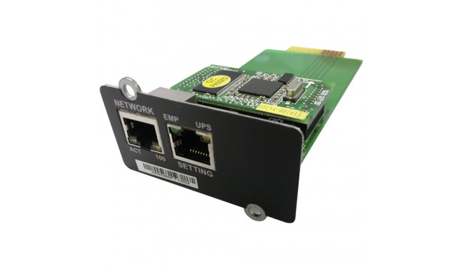 Power Walker SNMP moodul UPS-i seeria VI/VFI 1000/1500/2000/3000RT LCD jaoks
