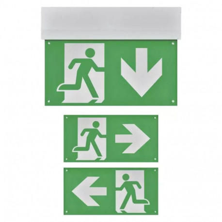 LED EXIT sign LED 230V AC 3W 30lm 3h. MT EMOS