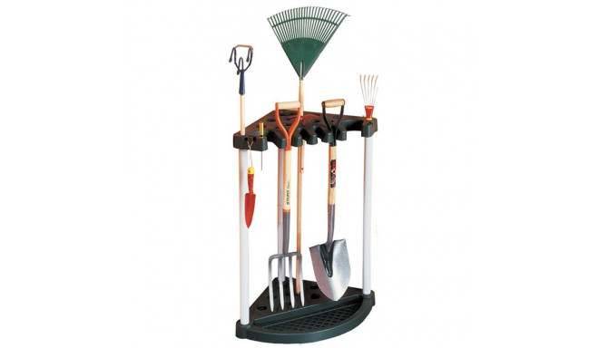 Keter Dārza darbarīku turētajs stūra Corner Tool Rack melns 29361063
