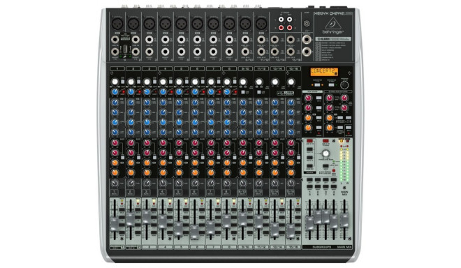 Behringer QX2442USB audio mixer 24 channels