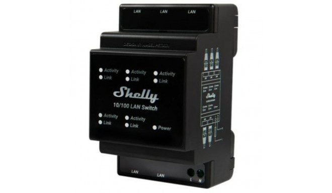 "Shelly Relais ""Switch"" 5 Ports 10/100 Mbit"