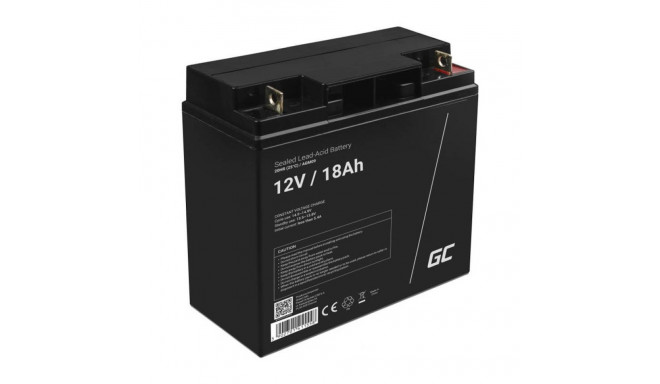 Rechargeable battery AGM 12V 18Ah Maintenancefree for UPS ALARM