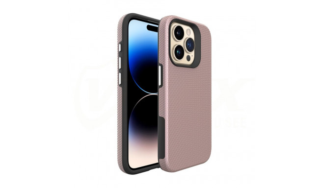 Vmax Triangle case for Samsung A35 5G rose gold
