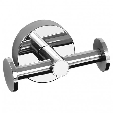 Double towel hook Kapitan UNO 12 22, chrome