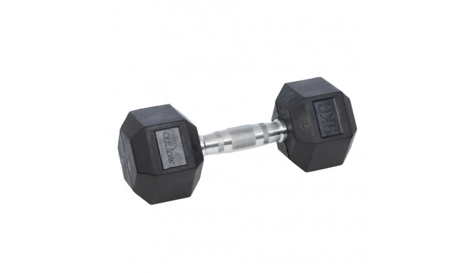 RUBBER HEXDUMBBELL YLDB35 9KG