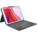 Logitech Combo Touch for iPad (7th, 8th, and 9th generation) - GRAPHITE - UK (920-009629)