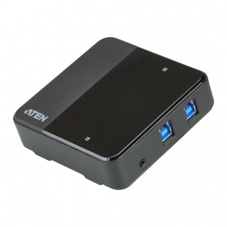Aten 2-pordiline USB 3.1 Gen1 seadmete jagamise seade | Aten | 2 x 4 USB 3.1 Gen1 seadmete jagamise