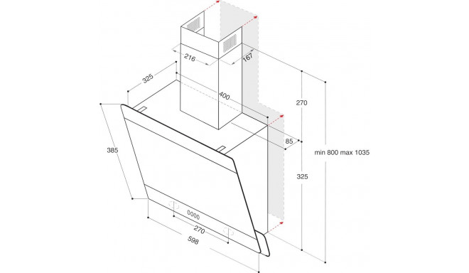 Hood Whirlpool WHVP 65F LM K