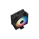 Deepcool CPU Cooler AG400 BK ARGB Black Intel AMD