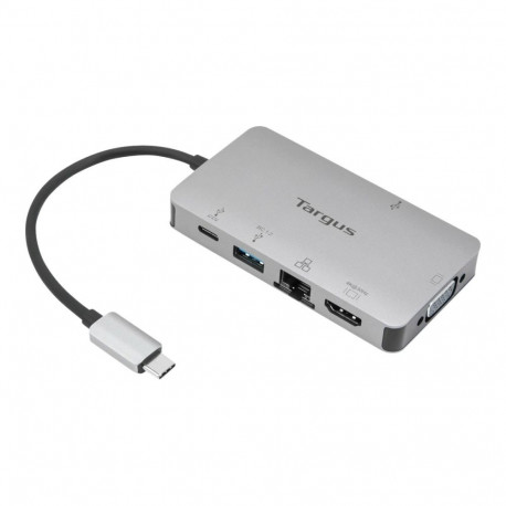 Targus USB-C DP Alt Mode ühe video 4K HDMI/VGA dokkimisjaam 100W PD läbipääsuga DOCK419EUZ VGA (D-Su