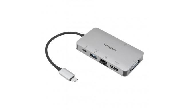 Targus USB-C DP Alt Mode ühe video 4K HDMI/VGA dokkimisjaam 100W PD läbipääsuga DOCK419EUZ VGA (D-Su