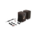 Sharp CP-SS30 Bookshelf Speakers, Brown | Sharp | Speakers | CP-SS30(BR) Bookshelf | 60 W | Bluetoot
