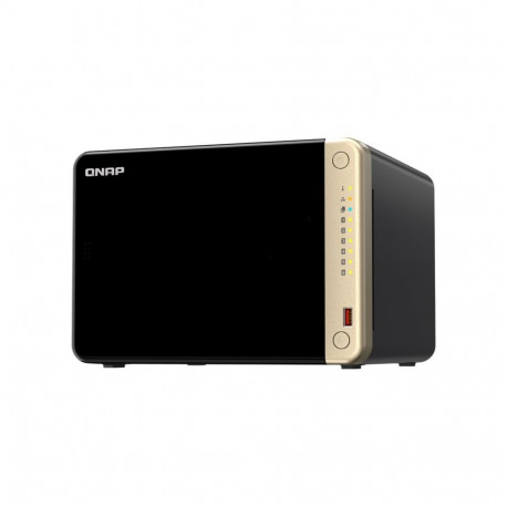 QNAP 6-kohaline lauaarvuti NAS TS-664-8G Intel Celeron N5095 4-tuumaline protsessor sagedus 2,9 GHz 