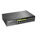 D-Link | 8-Port Gigabit PoE Switch (4xPoE) | DGS-1008P | Unmanaged | Desktop | Power supply type Ext