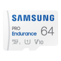 Samsung | PRO Endurance | MB-MJ64KA/EU | 64 GB | MicroSD Memory Card | Flash memory class U1, V10, C