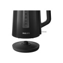 Philips | Kettle | HD9318/20 | Electric | 2200 W | 1.7 L | Plastic | 360° rotational base | Black Philips | Kettle | HD9318/20 | Electric | 2200 W | 1.7 L | Plastic | 360° rotational base | Black