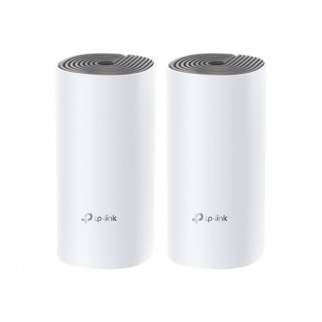 C1200 Whole Home Mesh Wi-Fi System | Deco E4 (2-pack) | 802.11ac | 867+300 Mbit/s | 10/100 Mbit/s |