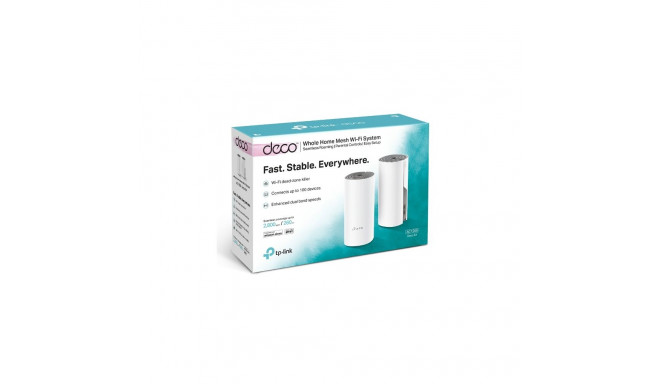 TP-LINK | C1200 Whole Home Mesh Wi-Fi System | Deco E4 (2-pack) | 802.11ac | 867+300 Mbit/s | 10/100