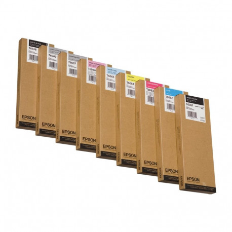 Epson T606900 helehele must tindikassett