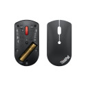 Lenovo | ThinkPad Bluetooth Silent Mouse | Wireless | Bluetooth 5.0 | Black | 1 year(s)