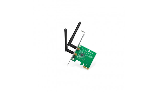 TP-LINK TL-WN881ND PCI Express adapter, 2.4GHz, 802.11n, 300Mbps, 1xEemaldatav antenn 2dBi