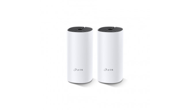 Whole Home Mesh WiFi System | Deco M4 (2-Pack) | 802.11ac | 300+867 Mbit/s | 10/100/1000 Mbit/s | Et