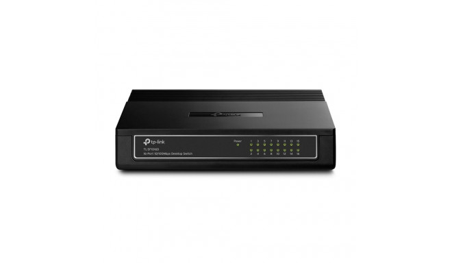 TP-LINK | Switch | TL-SF1016D | Desktop | 10/100 Mbps (RJ-45) ports quantity 16 | Power supply type 