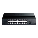 TP-LINK | Switch | TL-SF1016D | Desktop | 10/100 Mbps (RJ-45) ports quantity 16 | Power supply type 