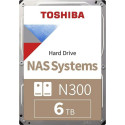 Toshiba N300 server drive (bulk) 6TB 3.5'' SATA III (6 Gb/s) (HDWG460UZSVA)