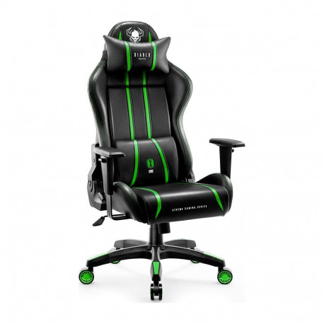 Diablo Chairs X-ONE 2.0 NORMAL must ja roheline tugitool