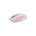 Logitech MX Anywhere 3 Wireless Mouse, RF Wireless + Bluetooth, 4000 DPI, Rose