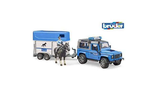 Bruder Land Rover Defender Police Vehicle - 02588