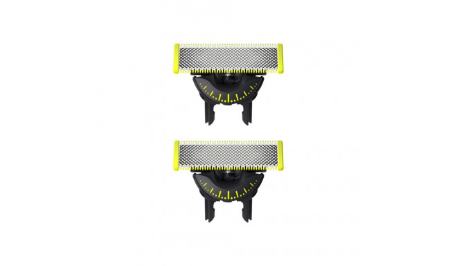 Philips OneBlade varutera, 2 tk QP420/50 must/roheline