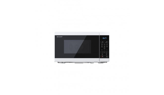 Sharp | Microwave Oven | YC-MS02E-W | Free standing | 20 L | 800 W | White