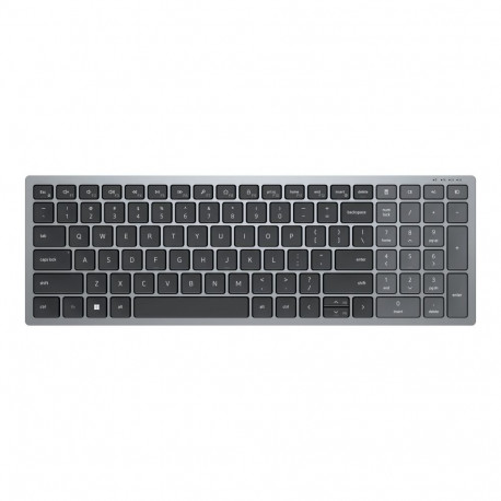 Dell klaviatuur KB740 juhtmevaba US, titaanihall