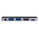 Aten UH3238 USB-C Travel Dock with Power Pass-Through | Aten | USB-C Travel Dock with Power Pass-Thr