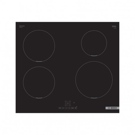 Bosch PUE611BB5E induktsioonpliit 4 keedualaga puutetundlik taimer must