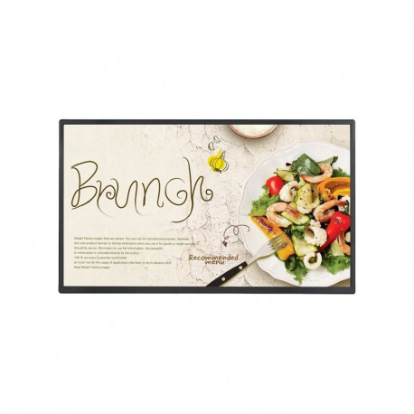 LG | 32SM5J-B | 32 " | Landscape/Portrait | 24/7 | WebOS | Wi-Fi | 400 cd/m² | 1,000,000:1 | 10 ms |