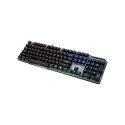 MSI | GK50 Elite | Gaming keyboard | Wired | RGB LED light | US | Black/Silver