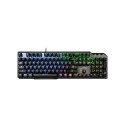 MSI | GK50 Elite | Gaming keyboard | Wired | RGB LED light | US | Black/Silver