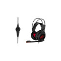 MSI DS502 Gaming Headset, Wired, Black/Red | MSI | DS502 | Wired | Gaming Headset | N/A