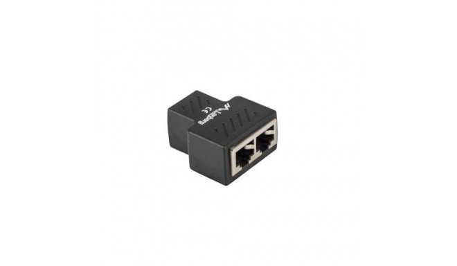 Lanberg ADS-RJ45-2RJ45-OS cable splitter/combiner Black