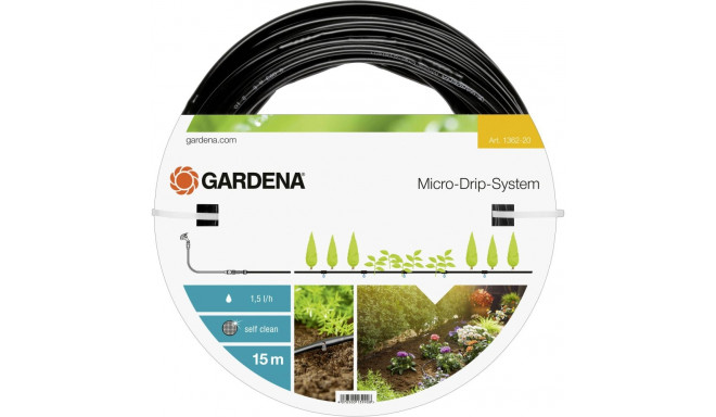 Gardena 1362-20 garden hose 15 m Above ground Black