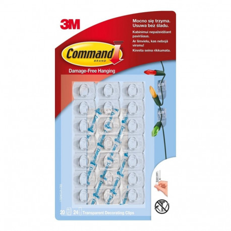 COMMAND W17026 kaunistusnööriklips