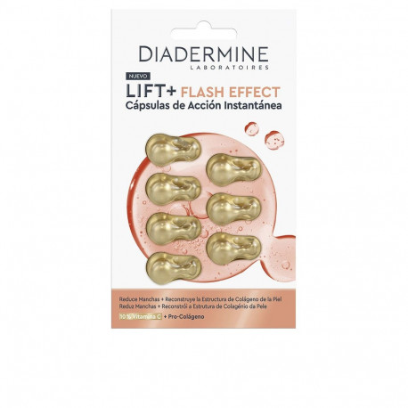 DIADERMINE LIFT + FLASH EFECT VITAMINA C + PRO-COLÁGENO cápsulas 7 u
