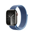 Crong Nylon - Pasek sportowy do Apple Watch 42/44/45/49 mm (Ocean Blue)