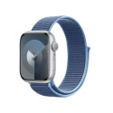 Crong Nylon - Pasek sportowy do Apple Watch 42/44/45/49 mm (Ocean Blue)