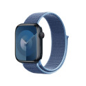 Crong Nylon - Pasek sportowy do Apple Watch 42/44/45/49 mm (Ocean Blue)