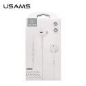 USAMS Stereo Headphones EP-22 white |white HSEP2201 jack 3.5mm